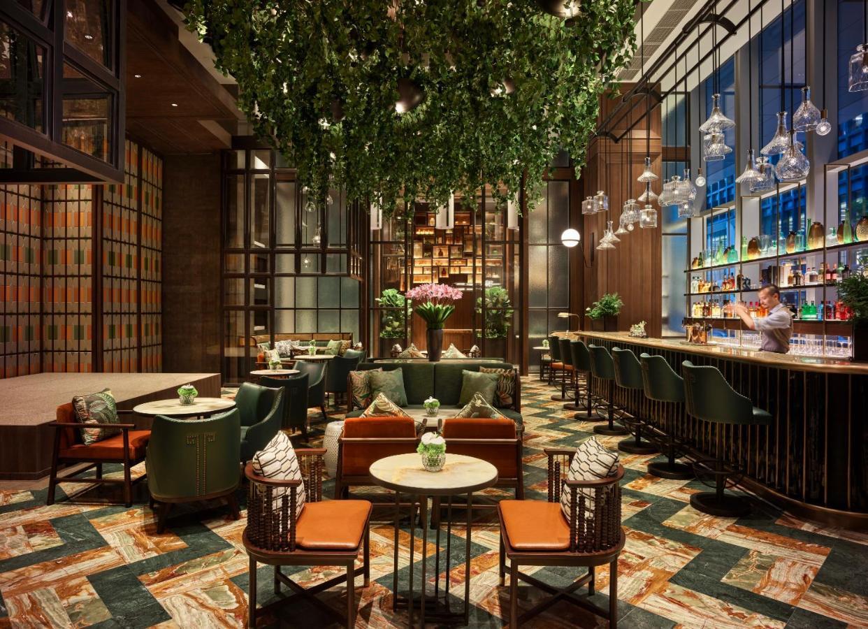Shangri-La Qiantan, Shanghai Buitenkant foto