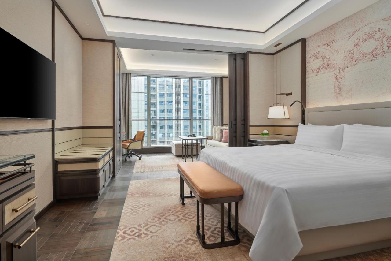 Shangri-La Qiantan, Shanghai Buitenkant foto